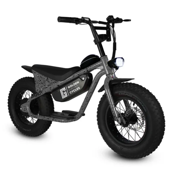 Big Boy Grey Splatter ebike 350w 18.6mph