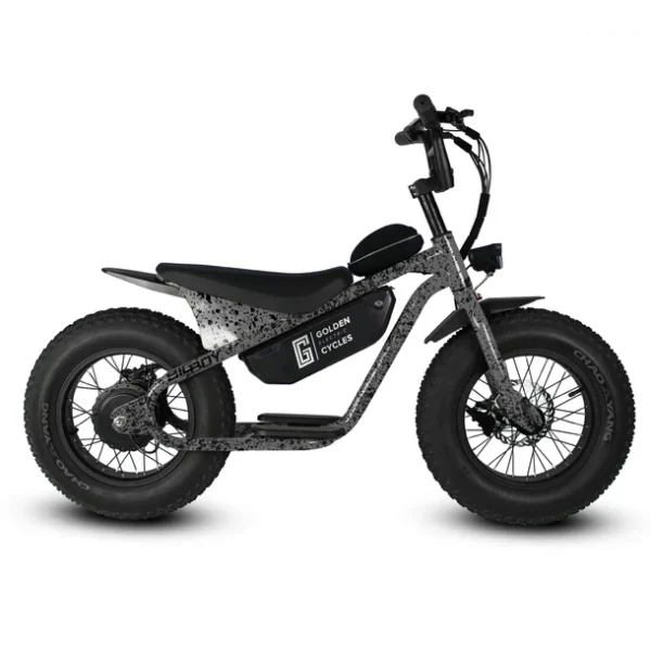 Big Boy Grey Splatter ebike 350w 18.6mph