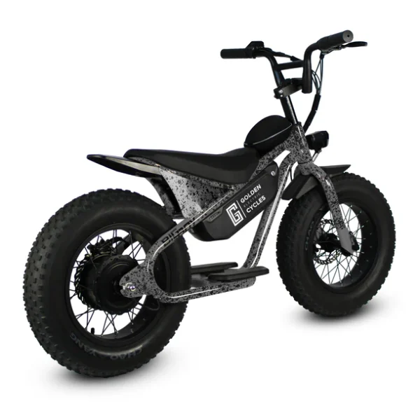 Big Boy Grey Splatter ebike 350w 18.6mph