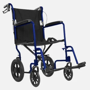 Lightweight Folding Transport Wheelchair