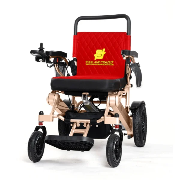 Auto Fold Remote Control Portable Electric Wheelchair 5mph