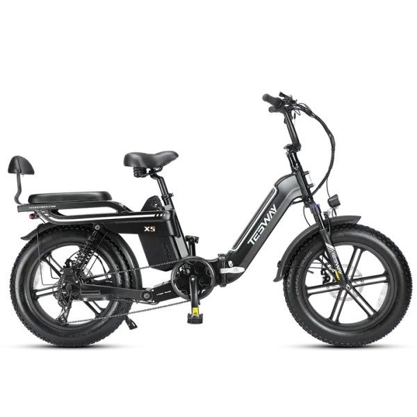 X5 Fat Tire Folding Ebike 28mph