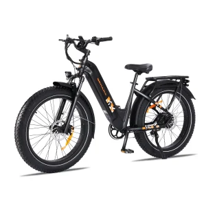 Mayor All-Terrain Fat Tire Electric Bike 750w 28mph