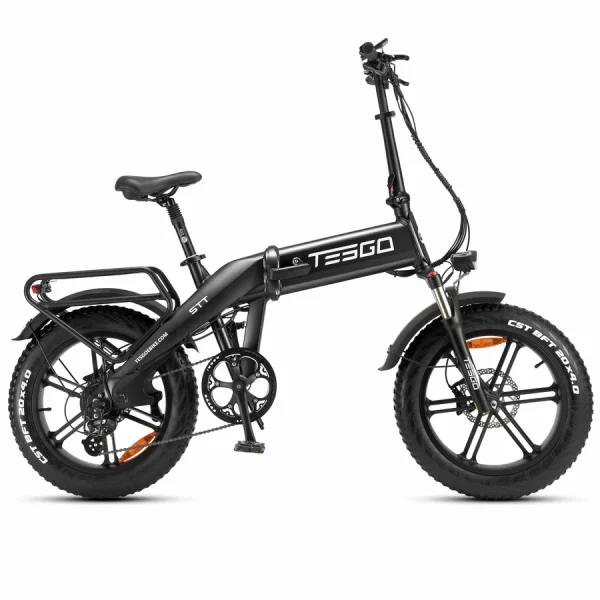 STT Fat Tire Folding Ebike 28mph