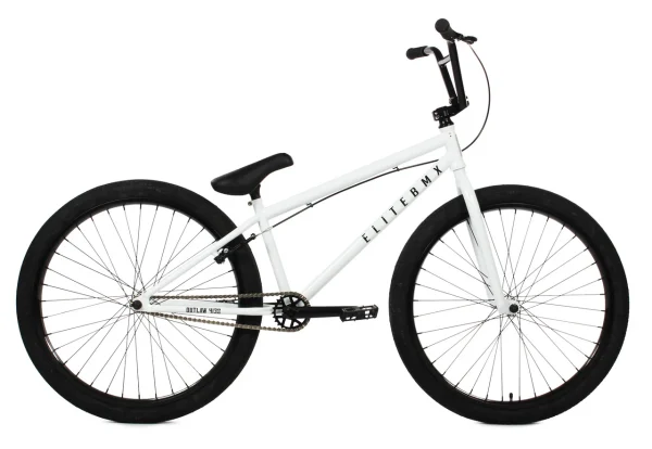 26” BMX Outlaw White Splatter Bicycle